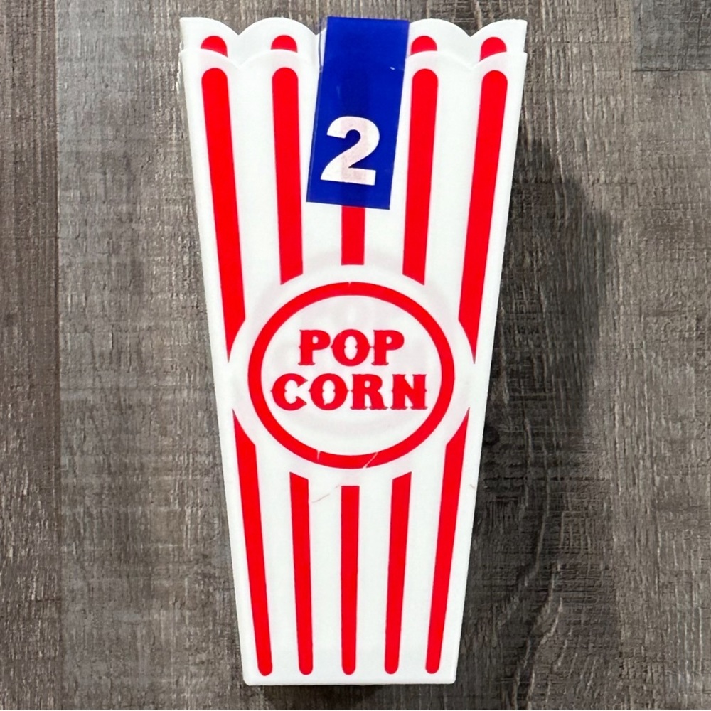 💞 New 2-Pack of Movie Popcorn Cups